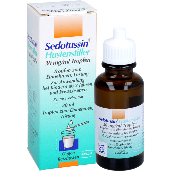 Sedotussin Hustenstiller Tropfen gegen Reizhusten, 30 ml Solution