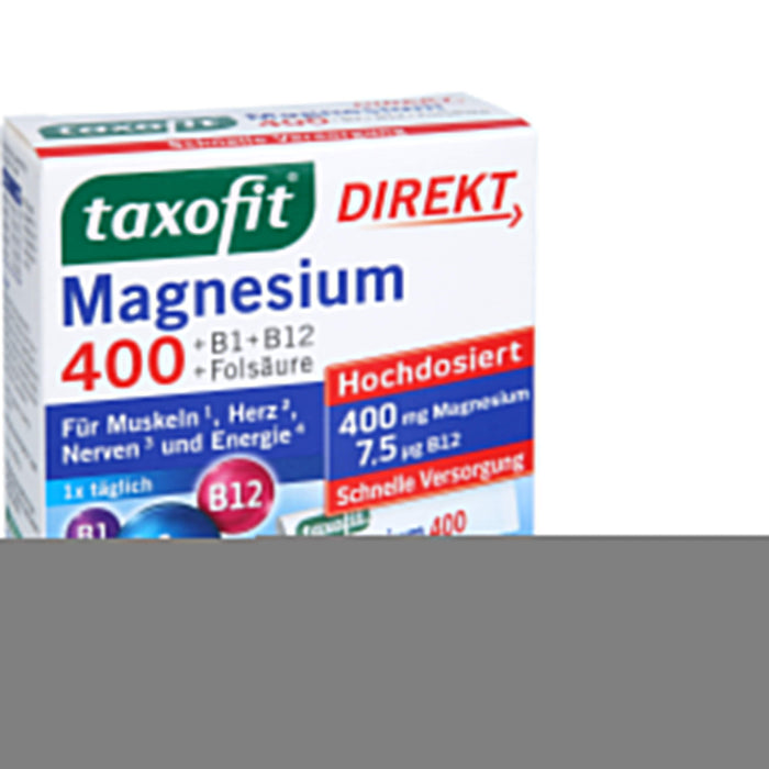 taxofit Magnesium 400 Direkt-Granulat, 20 pcs. Sachets