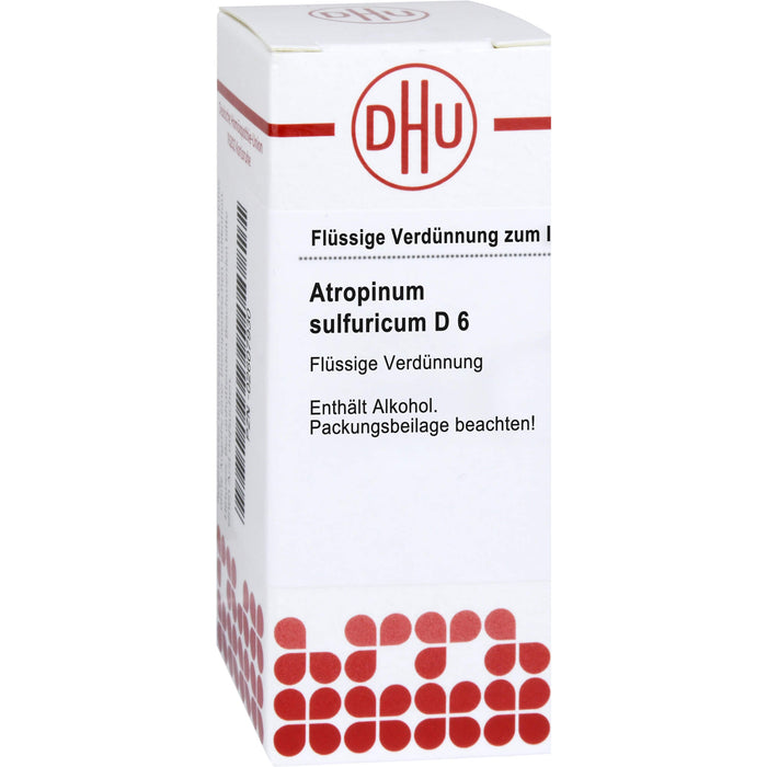 Atropinum sulfuricum D6 DHU Dilution, 20 ml Solution