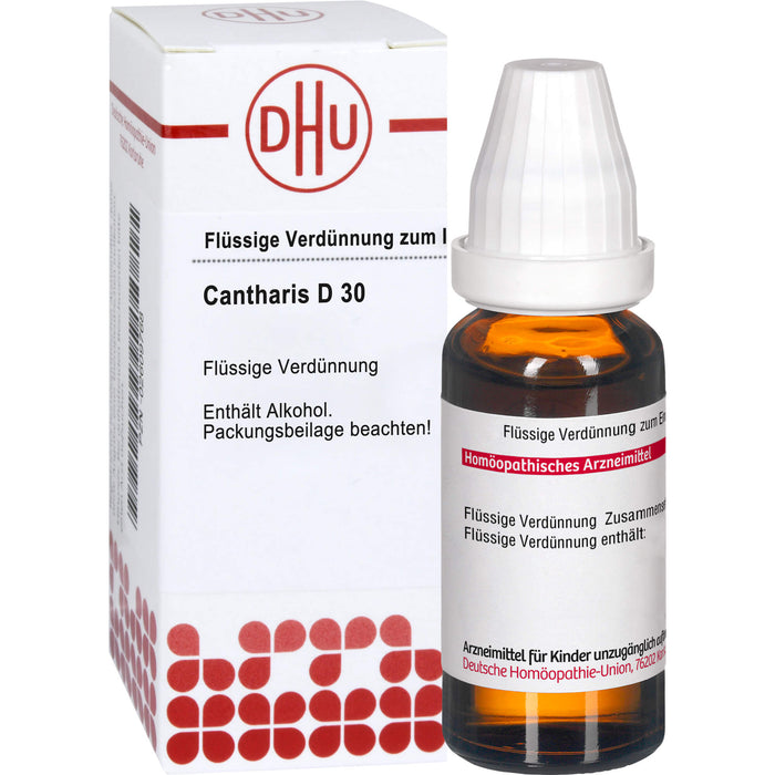 DHU Cantharis D30 Dilution, 20 ml Solution