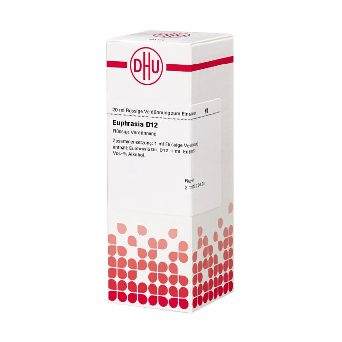 Euphrasia D12 DHU Dilution, 20 ml Solution