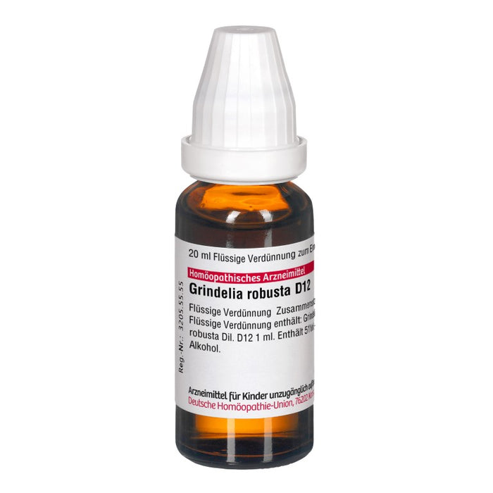 Grindelia robusta D12 DHU Dilution, 20 ml Lösung
