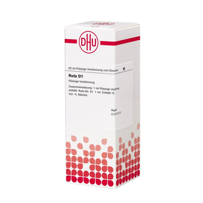 DHU Ruta D1 Dilution, 20 ml Solution