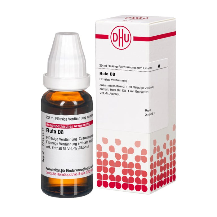 Ruta D8 DHU Dilution, 20 ml Solution
