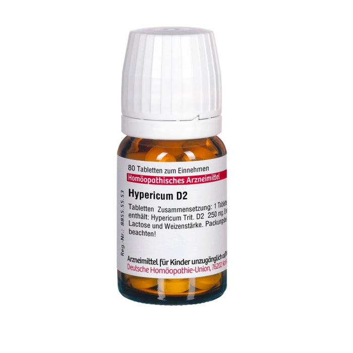 Hypericum D2 DHU Tabletten, 80 pcs. Tablets