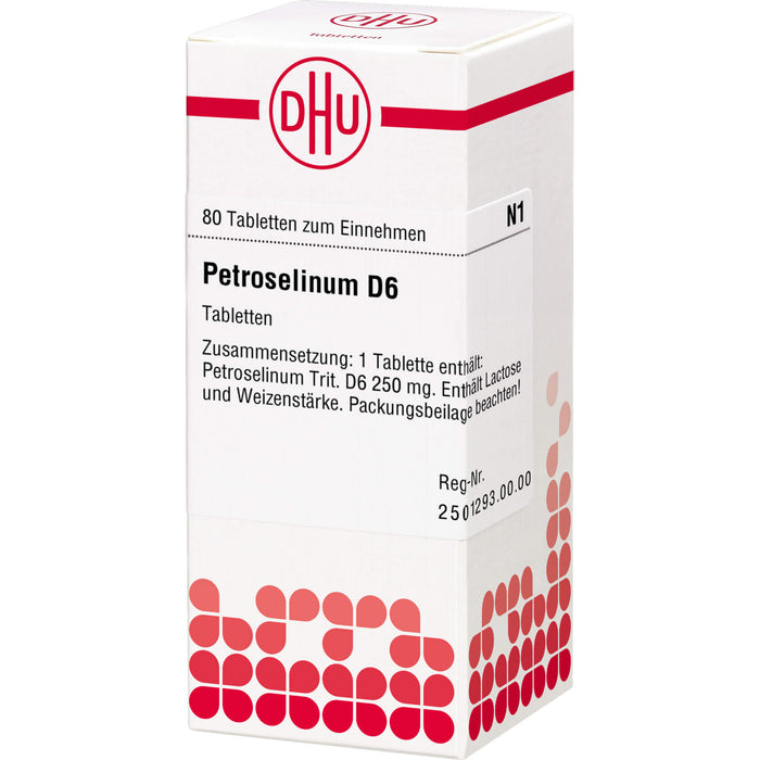 Petroselinum D6 DHU Tabletten, 80 St. Tabletten