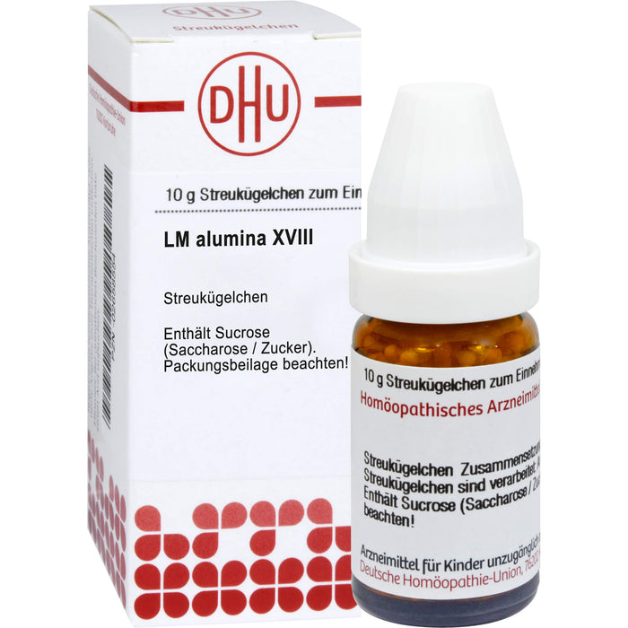 Alumina LM XVIII DHU Globuli, 5 g Globules