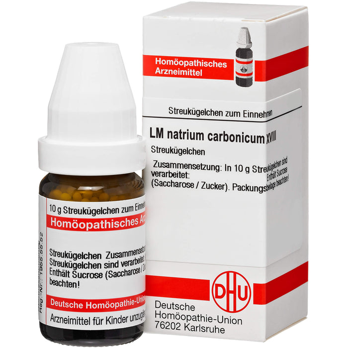 Natrium carbonicum LM XVIII DHU Globuli, 5 g Globules