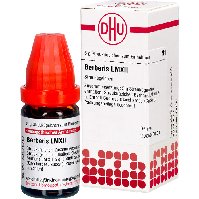 Berberis LM XII DHU Globuli, 5 g Globules