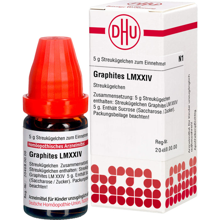 Graphites LM XXIV DHU Globuli, 5 g Globules