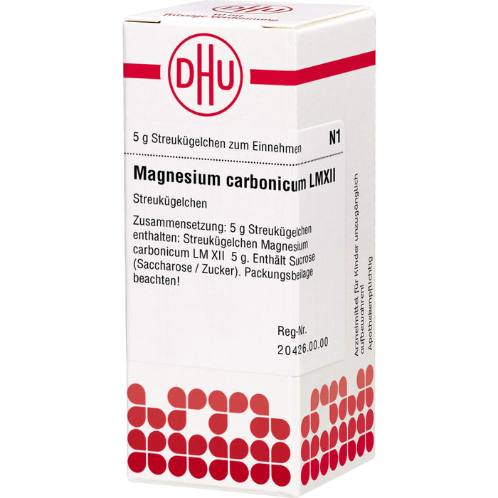 Magnesium carbonicum LM XII DHU Globuli, 5 g Globules