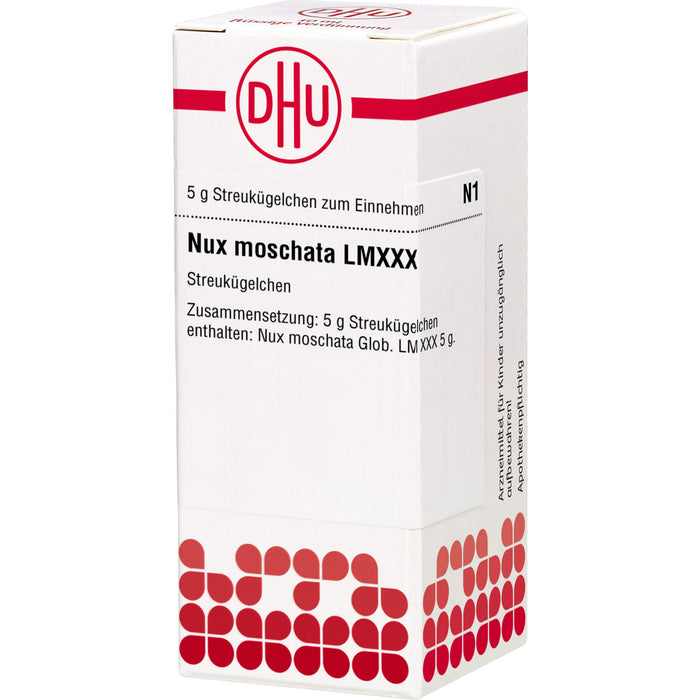 Nux moschata LM XXX DHU Globuli, 5 g Globules