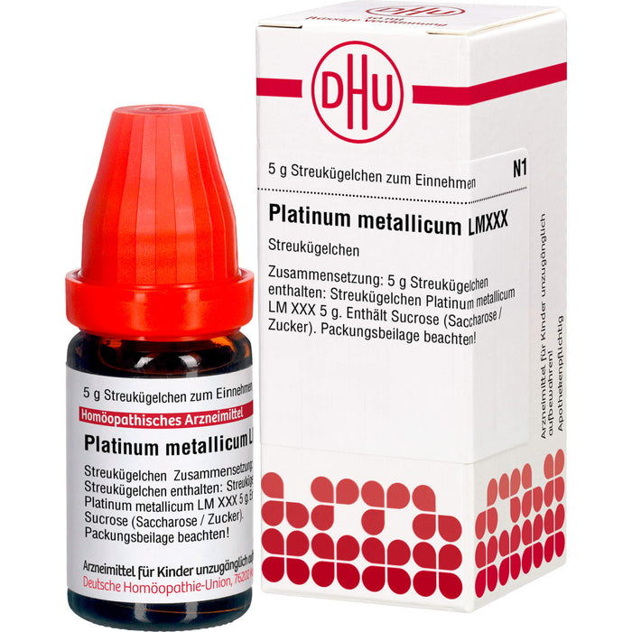 Platinum metallicum LM XXX DHU Globuli, 5 g Globules