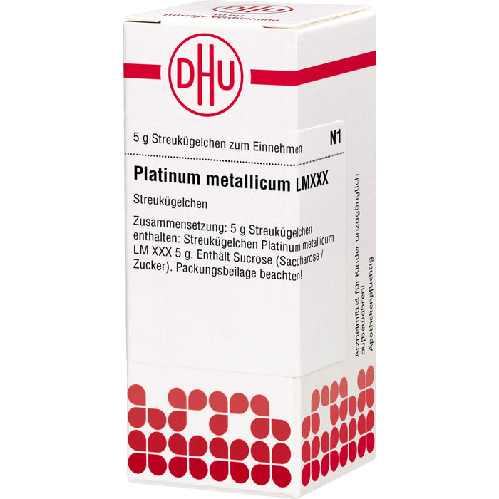 Platinum metallicum LM XXX DHU Globuli, 5 g Globules