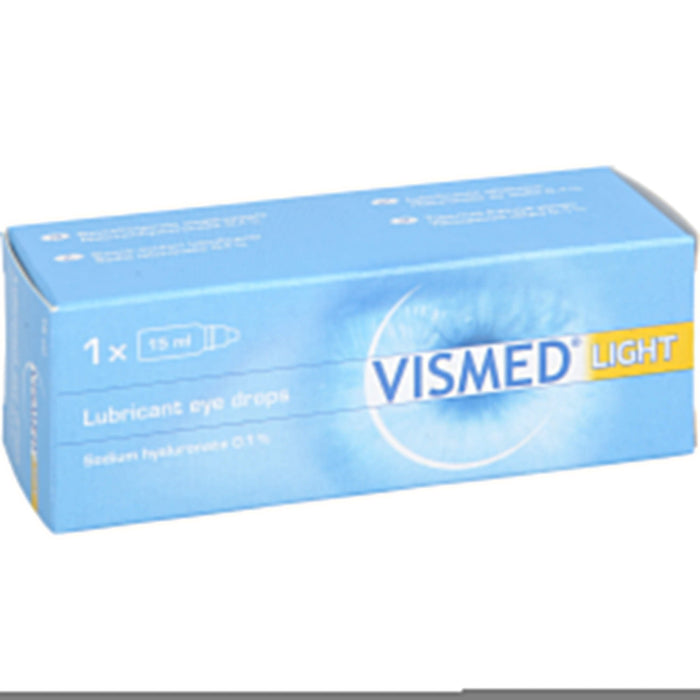 VISMED Light Benetzungslösung für das Auge, 15 ml Lösung