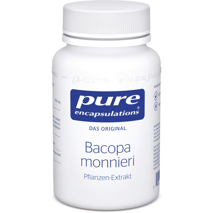 Pure Encapsulations Bacopa monnieri Kapseln, 60 St. Kapseln