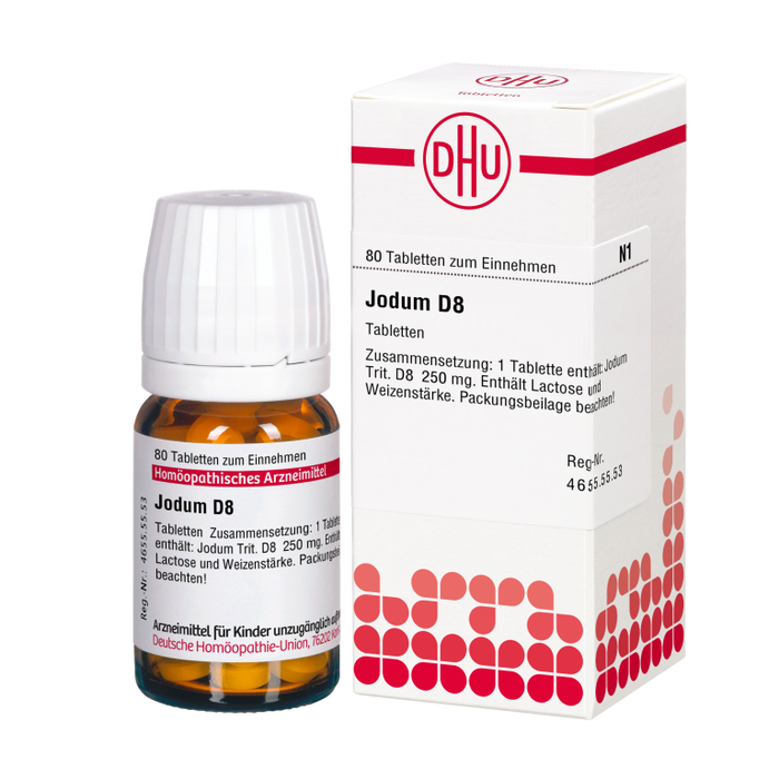 Jodum D8 DHU Tabletten, 80 pcs. Tablets
