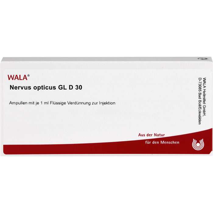 Nervus Opticus Gl D30 Wala Ampullen, 10 St. Ampullen