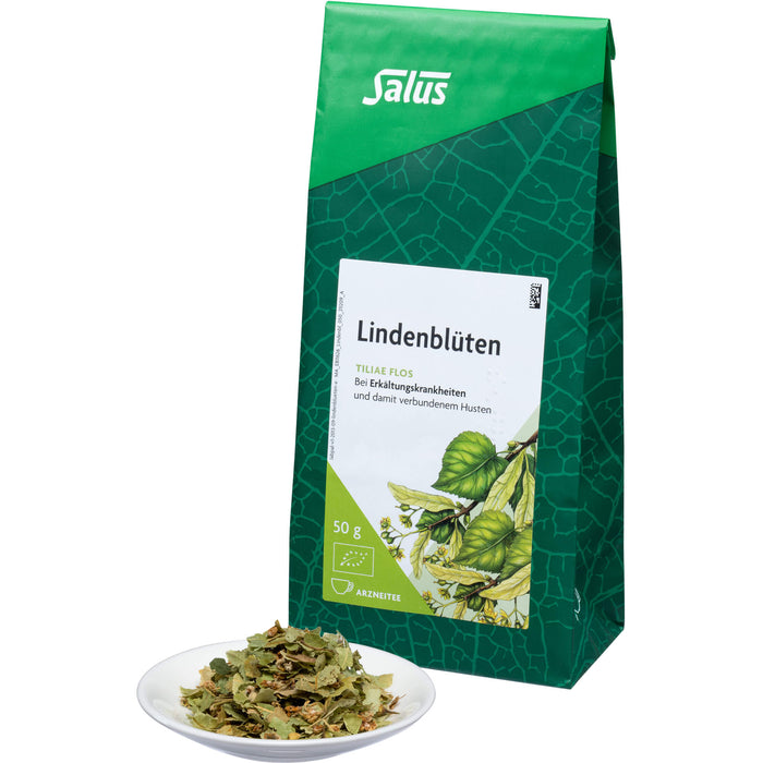 Salus Lindenblüten Arzneitee bei Erkältungskrankheiten, 50 g Tea