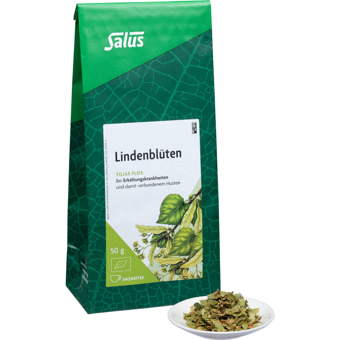 Salus Lindenblüten Arzneitee bei Erkältungskrankheiten, 50 g Tea