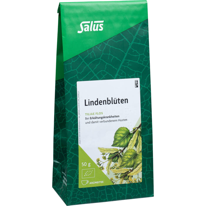 Salus Lindenblüten Arzneitee bei Erkältungskrankheiten, 50 g Tea