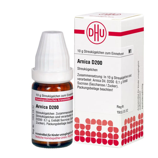 DHU Arnica D200 Streukügelchen, 10 g Globuli