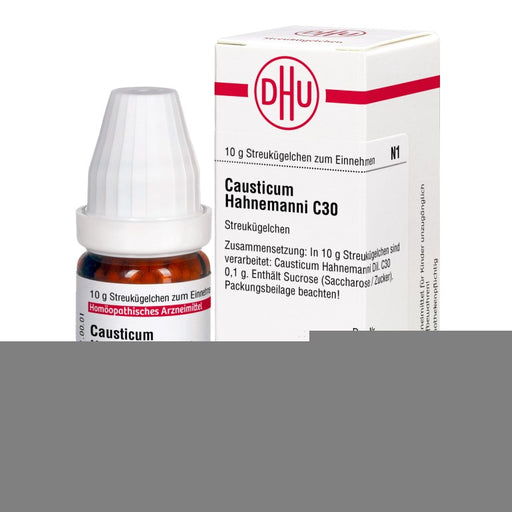 DHU Causticum Hahnemanni C30 Streukügelchen, 10 g Globuli