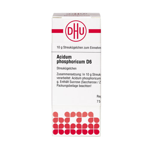 DHU Acidum phosphoricum D6 Streukügelchen, 10 g Globuli