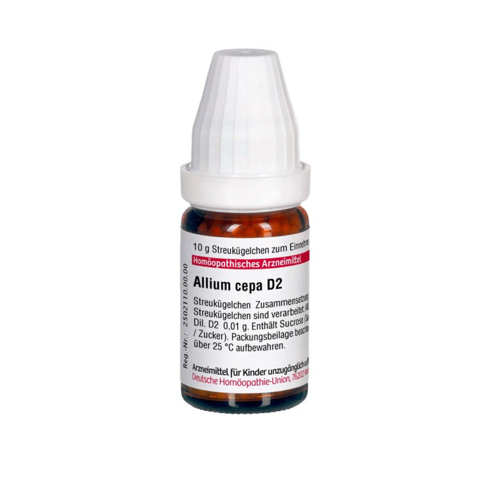 Allium cepa D2 DHU Globuli, 10 g Globules