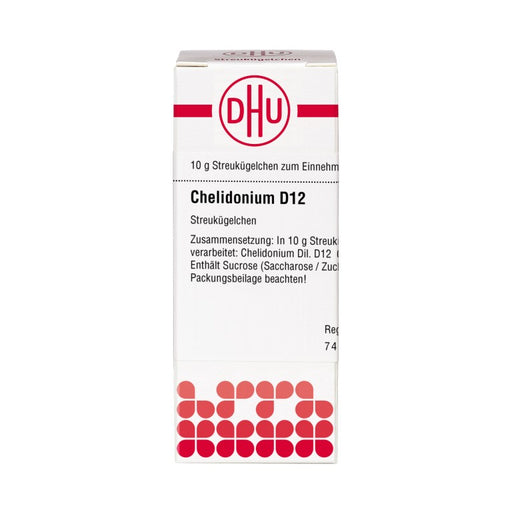 DHU Chelidonium D12 Streukügelchen, 10 g Globuli