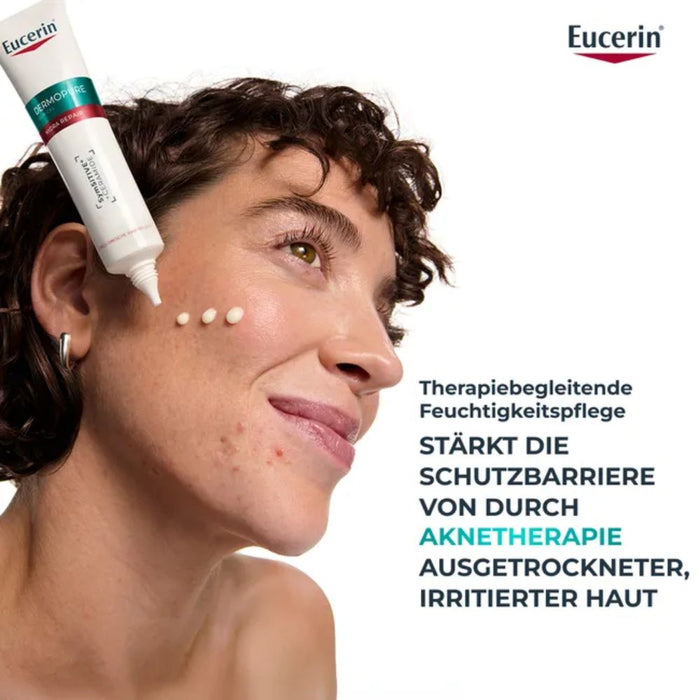 Eucerin Dermopure Hydra Repair Feuchtigkeitspflege für zu Akne neigende Haut, 40 ml Cream