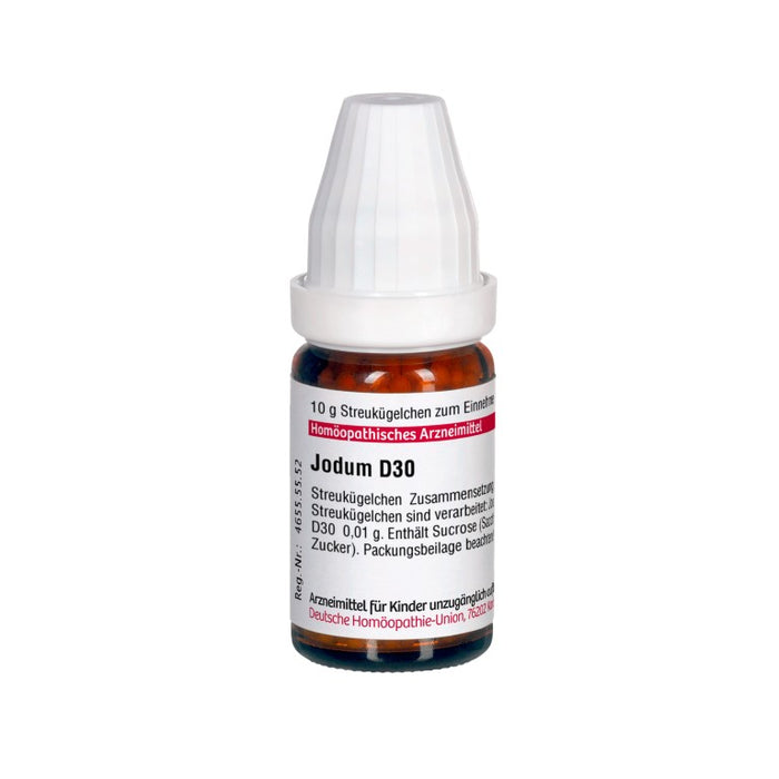 Jodum D30 DHU Globuli, 10 g Globules