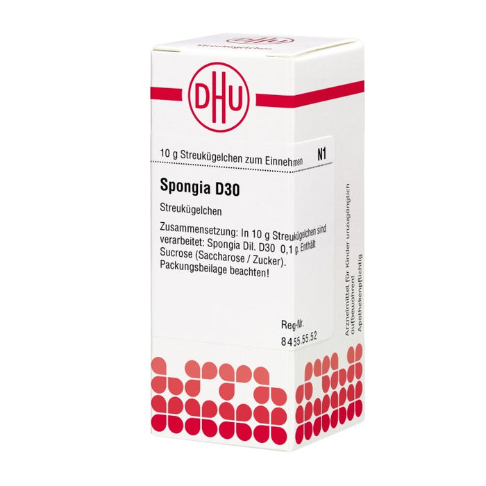 DHU Spongia D30 Streukügelchen, 10 g Globules