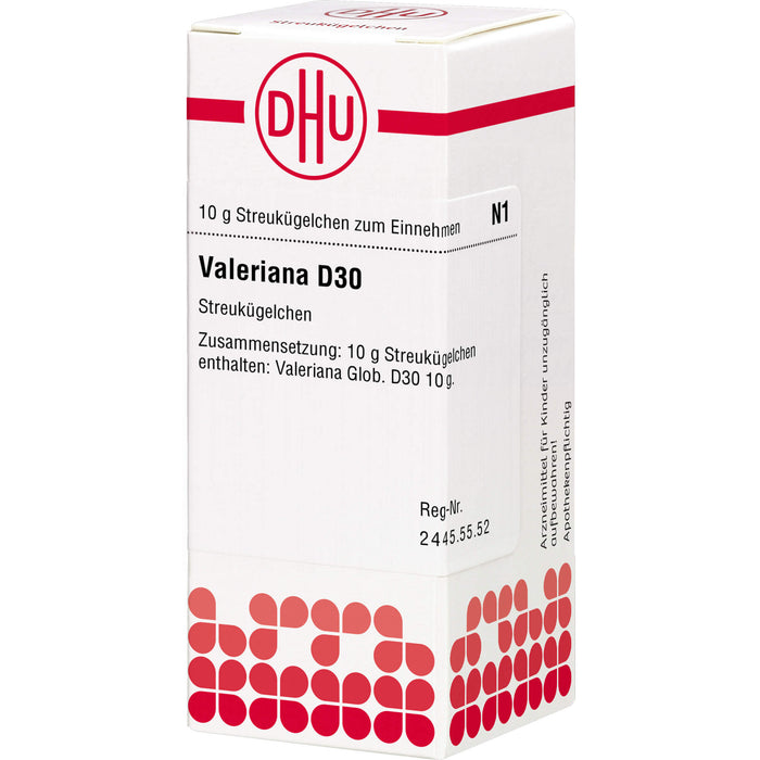 Valeriana D30 DHU Globuli, 10 g Globules