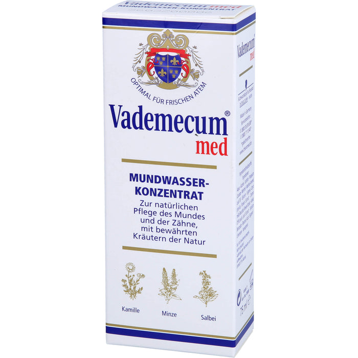 Vademecum med Mundwasserkonzentrat, 75 ml Solution