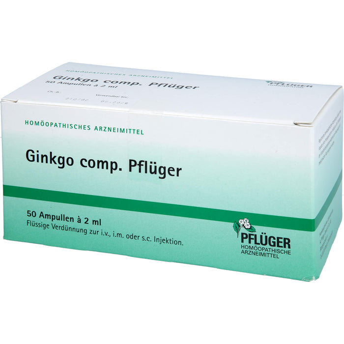 Pflüger Ginkgo comp. flüssige Verdünnung, 50 pcs. Ampoules