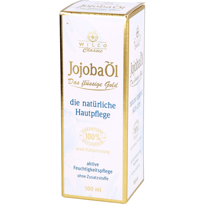 WILCO Jojoba Öl aktive Feuchtigkeitspflege, 100 ml Oil
