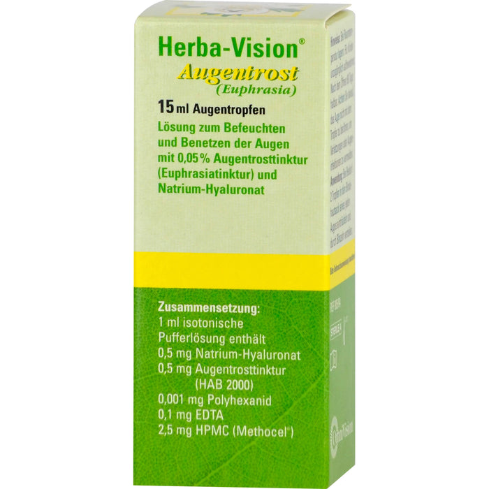 Herba-Vision  Augentrost (Euphrasia), 15 ml Solution