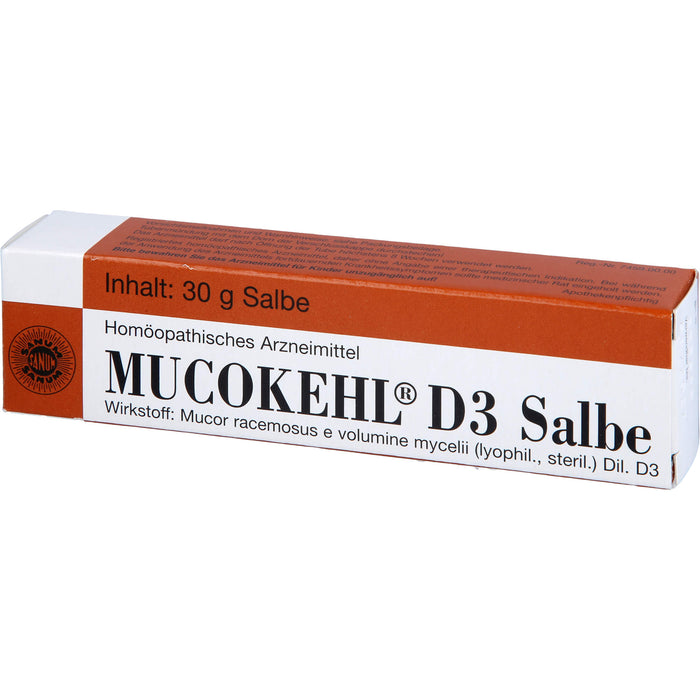 SANUM-KEHLBECK Mucokehl D3 Salbe, 30 g Onguent
