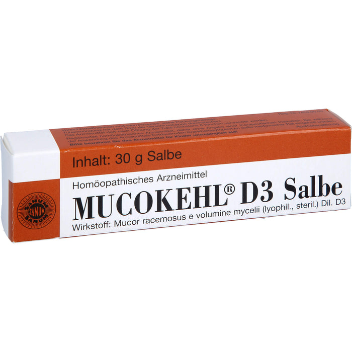 SANUM-KEHLBECK Mucokehl D3 Salbe, 30 g Onguent