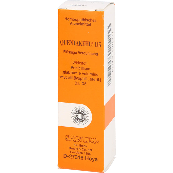 SANUM-KEHLBECK Quentakehl D5 flüssige Verdünnung, 10 ml Solution