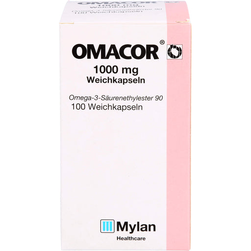 Omacor , 1000 mg Weichkapseln, 100 St. Kapseln