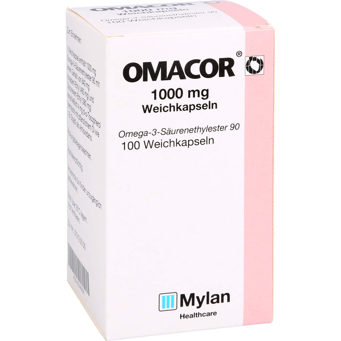 Omacor , 1000 mg Weichkapseln, 100 pc Capsules
