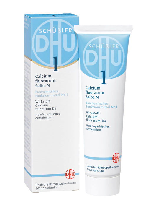 DHU Schüßler-Salz Nr. 1 Calcium fluoratum D4, 50 g Salbe
