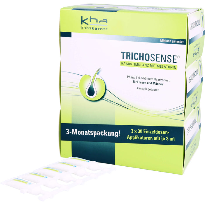 TRICHOSENSE Lösung Haarstimulanz mit Melatonin für Frauen und Männer, 90 pcs. Single dose containers