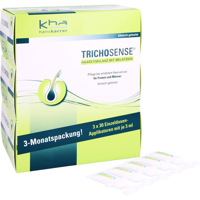 TRICHOSENSE Lösung Haarstimulanz mit Melatonin für Frauen und Männer, 90 pcs. Single dose containers