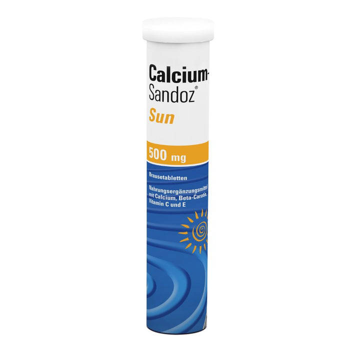 Calcium-Sandoz sun Brausetabletten, 20 St. Tabletten