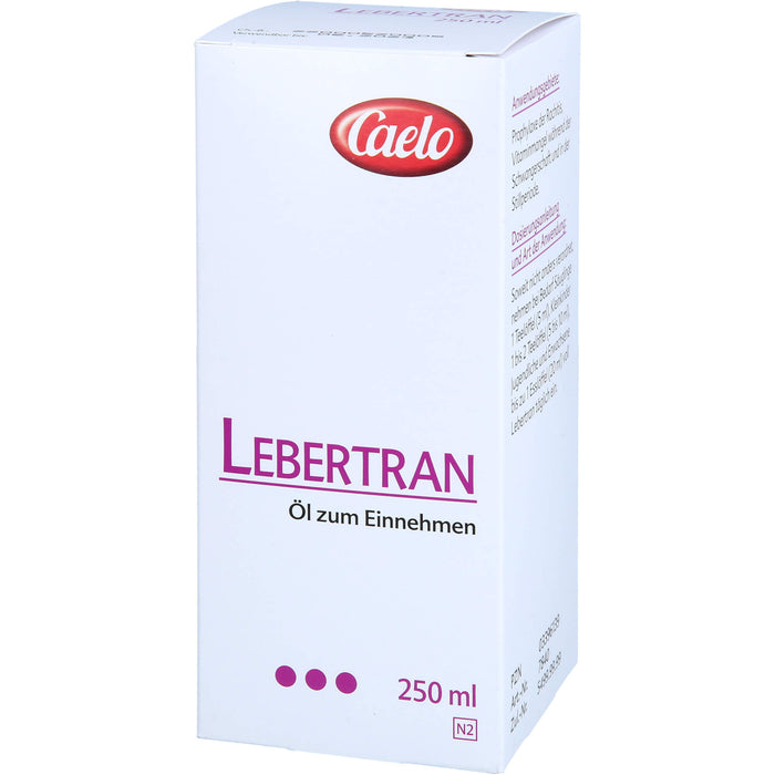 Lebertran Caelo HV-Packung, 250 ml Oil