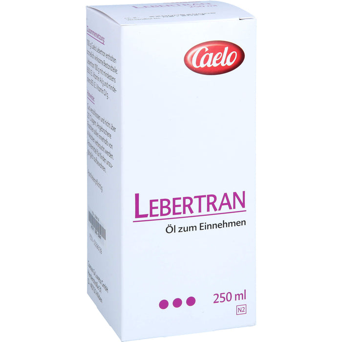Lebertran Caelo HV-Packung, 250 ml Oil