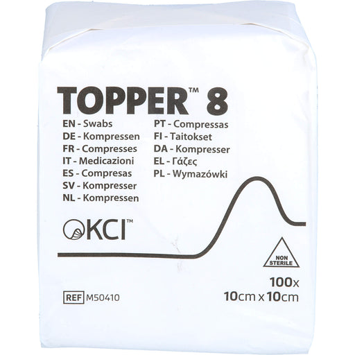 TOPPER 8 UNST 10 X 10 cm 50410, 100 St. Kompressen